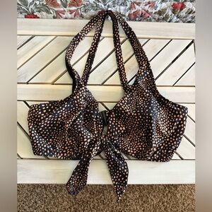 Seafolly Safari Spot F- Cup Bikini Top size 12